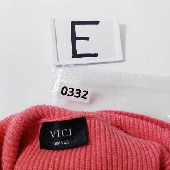 VICI Coral Turtle Neck Pullover Knit Sweater - Picture 11 of 11